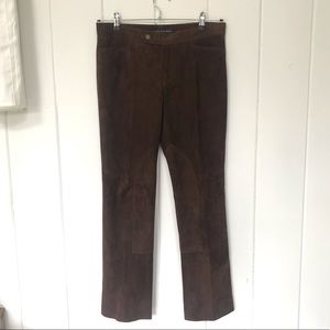 Vintage Ralph Lauren Suede Riding Style Pants Sz8